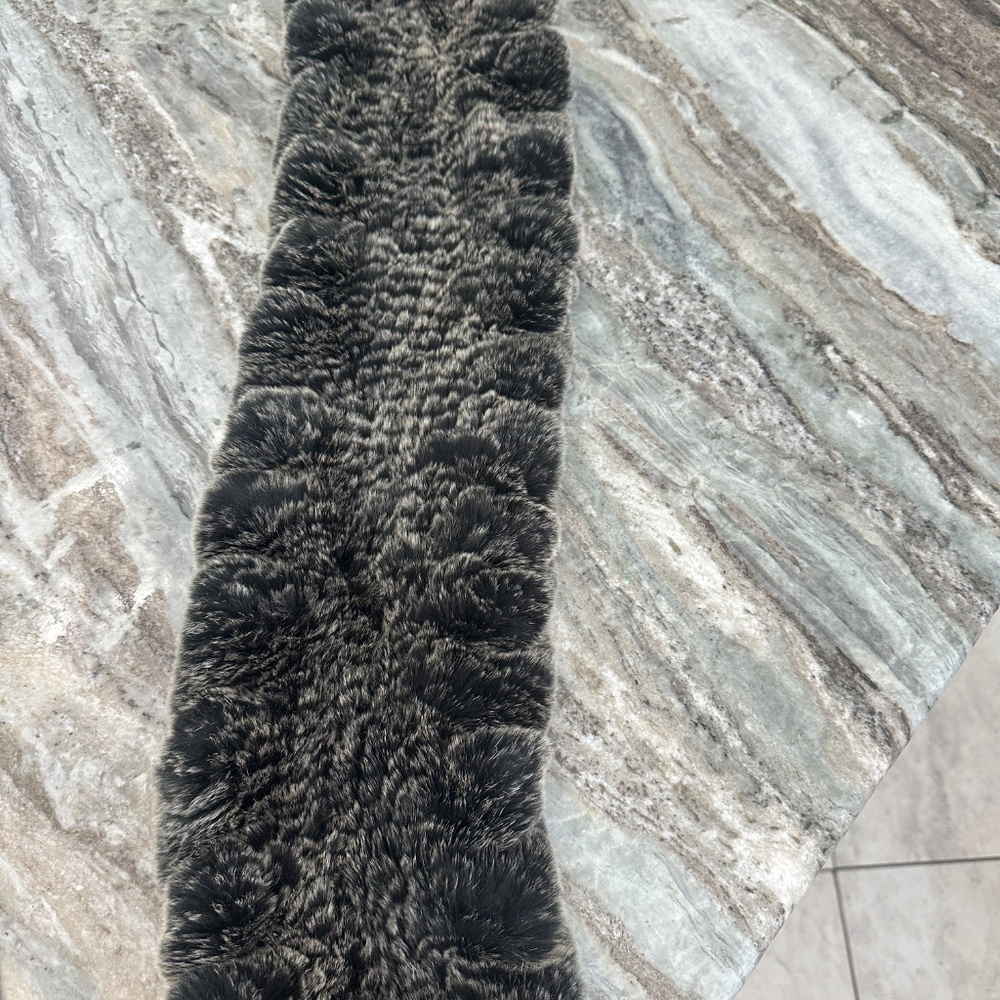 NWOT Rabbit Fur Wrap - Picture 3 of 5